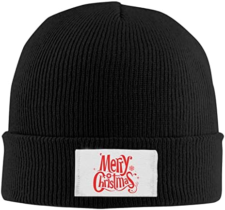 HAohtaNWabng Merry Christmas C Mens & Womens Nefes Rahat Yetişkin Örgü Şapka