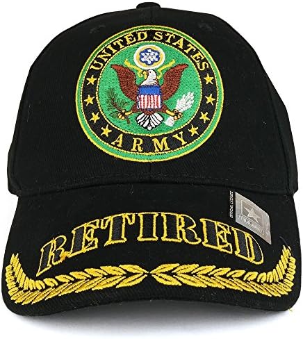 Resmi Lisanslı ABD Ordusu, Amblem İşlemeli Askeri Beyzbol Şapkası ile Emekli Oldu