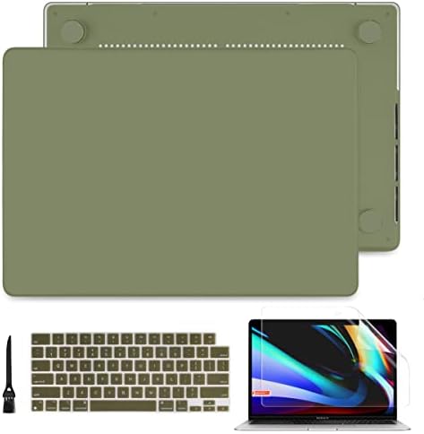 Batianda için MacBook Pro 14 İnç Kılıf 2021 Yayın Modeli A2442 M1 Pro / Max, Buzlu Kauçuk Mat Sert Kabuk Kılıf Kapak için MacBook