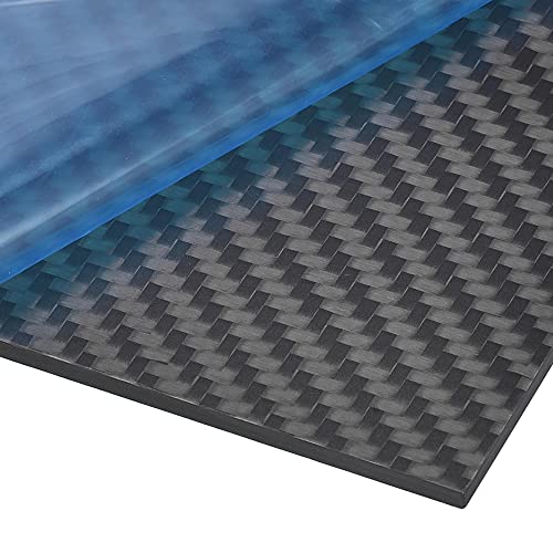 uxcell Karbon Fiber Plaka Paneli Levhalar 150mm x 125mm x 2mm Karbon Fiber Kurulu (Dimi Mat)