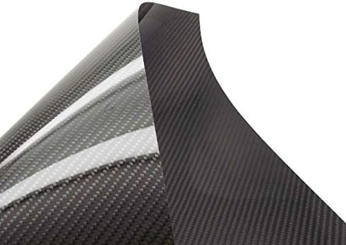 USAQ 500x400x0. 3mm Saf 3 k Karbon Fiber Kaplama Levha Paneli Dimi Örgü Ultra-Yüksek Parlak