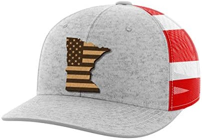 Minnesota Birleşik Deri Yama Şapka