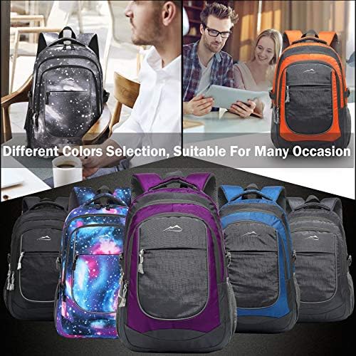 Sırt çantası Bookbag Okul Koleji Öğrenci Seyahat İş Yürüyüş için Fit Laptop kadar 15.6 İnç