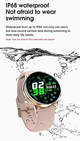 Bluetooth akıllı saat 390390 HD Tam Dokunmatik Ekran Akıllı Bileklik Mesaj Çağrı Hatırlatma IP68 Su Geçirmez spor ızci Sağlık
