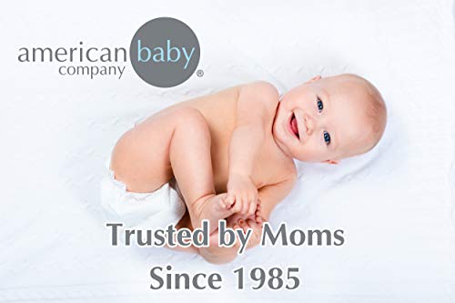 Amerikan Bebek Şirketi 15 x 33 Gömme Beşik Levha, Baskılı %100 % Doğal Pamuklu jarse Örgü, Gri Yıldız ve Ay, Yumuşak Nefes, Erkek