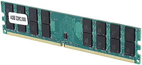 Cıglow DDR2 RAM Modülü, 4 GB 800 MHz 240 Pin DDR2 Bellek Modülü Hızlı Veri İletim RAM DDR2 Modülü Masaüstü Bellek RAM Modülü