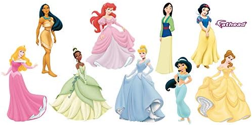 Disney Princess: Collection - Resmi Lisanslı Disney Çıkarılabilir Duvar Çıkartmaları