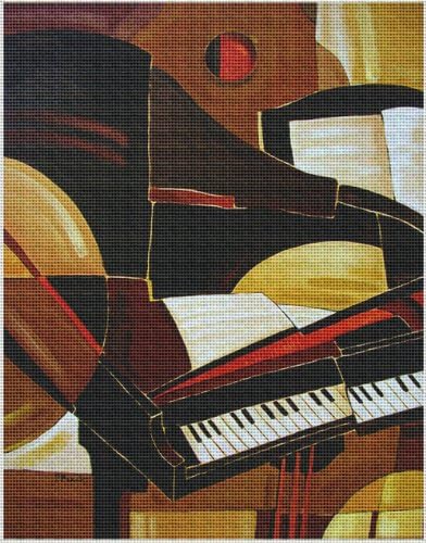 Paul Brent tarafından Sanat İğne Soyut Piyano İğne Seti